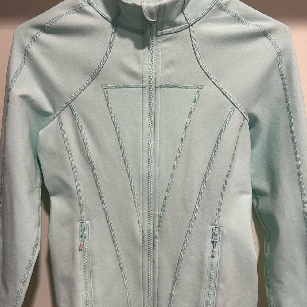 Ivivva Blue Ski Snow Jacket with Full-Length Zipper